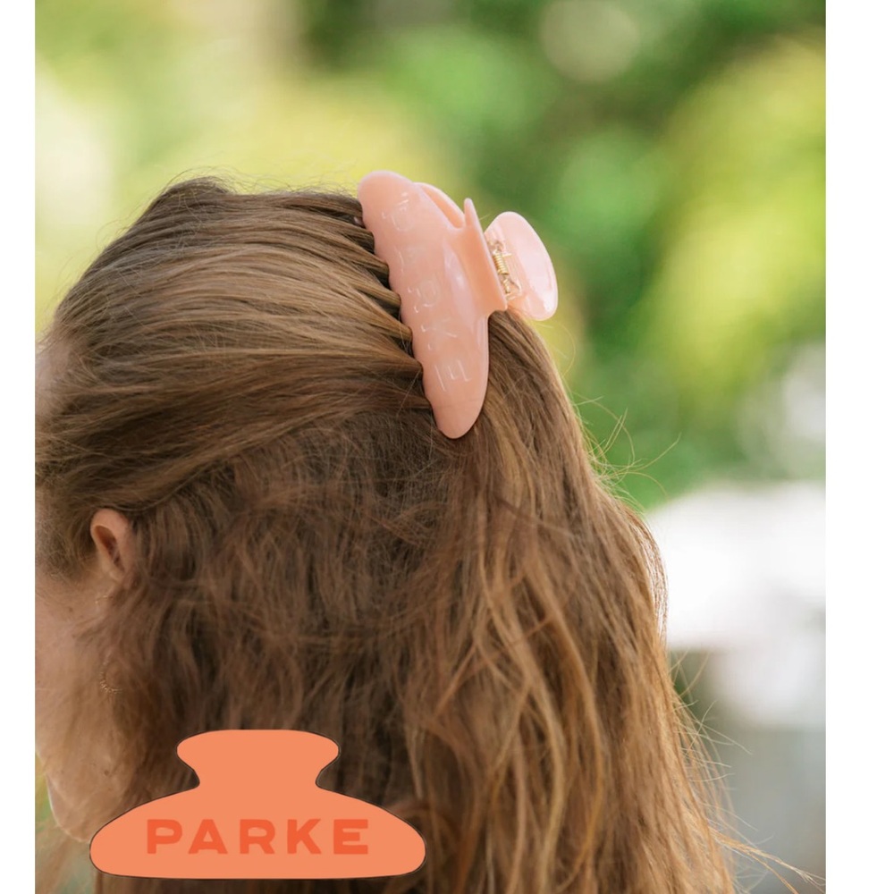 Parke Creamsicle Hair Claw Clip